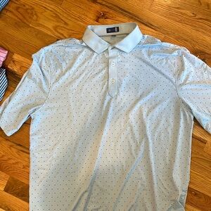 Stitch golf polo size large